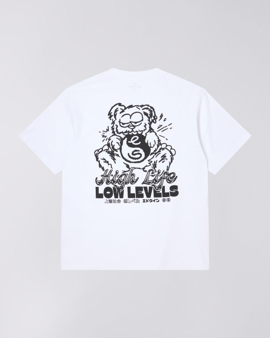 EDWIN High Life Low Levels Chest T-Shirt Mint Green