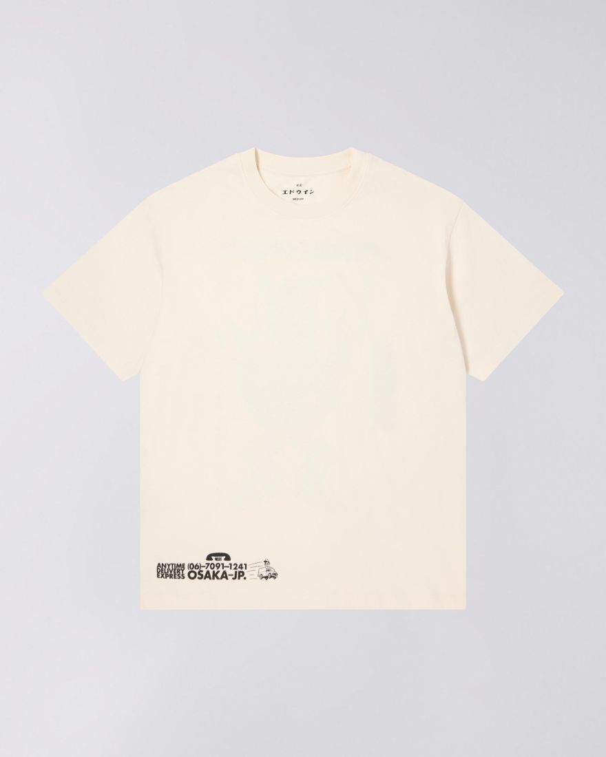 EDWIN Kaibutsu Izakaya T-Shirt Whisper White