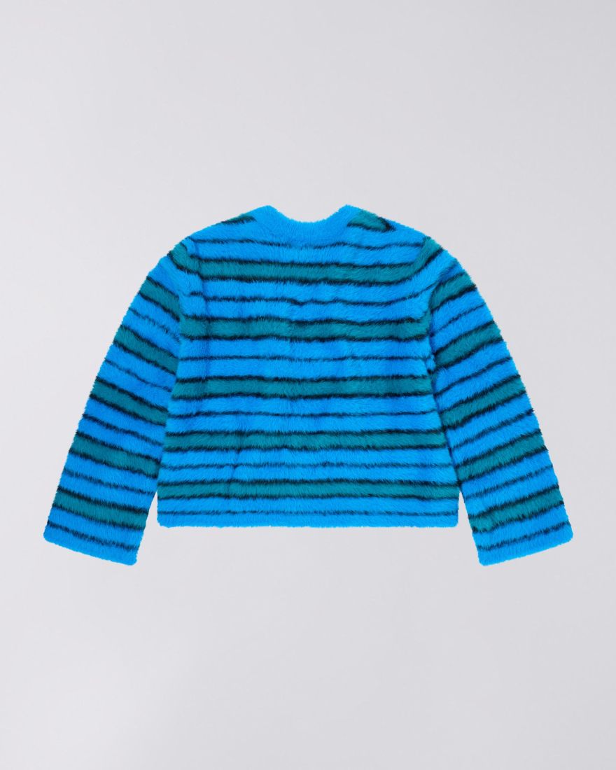 EDWIN W' Gill Striped Sweater Blue / Aqua / Black