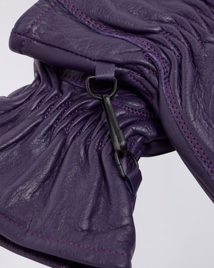 EDWIN Function Gloves Purple Plumeria