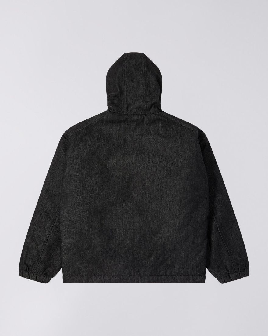 EDWIN Daimon Hooded Jacket Lined Black