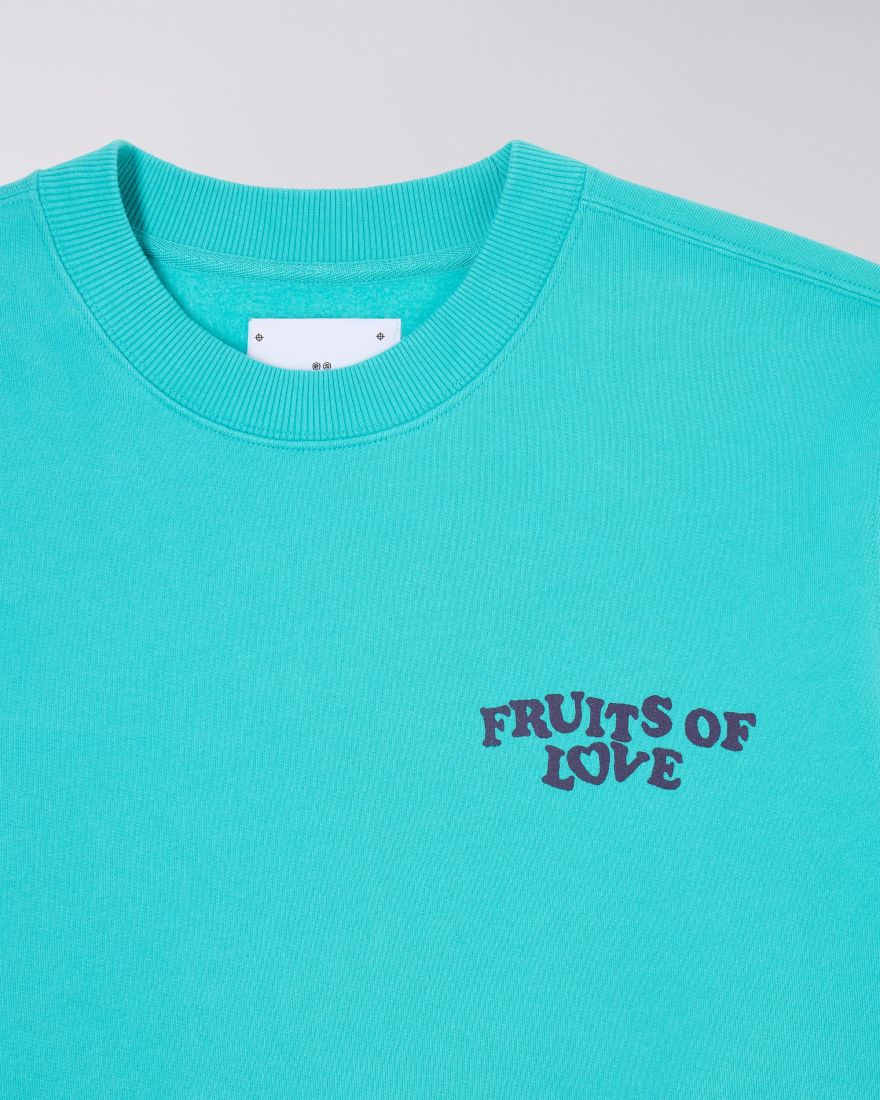 EDWIN Fruits Of Love Sweat Baltic