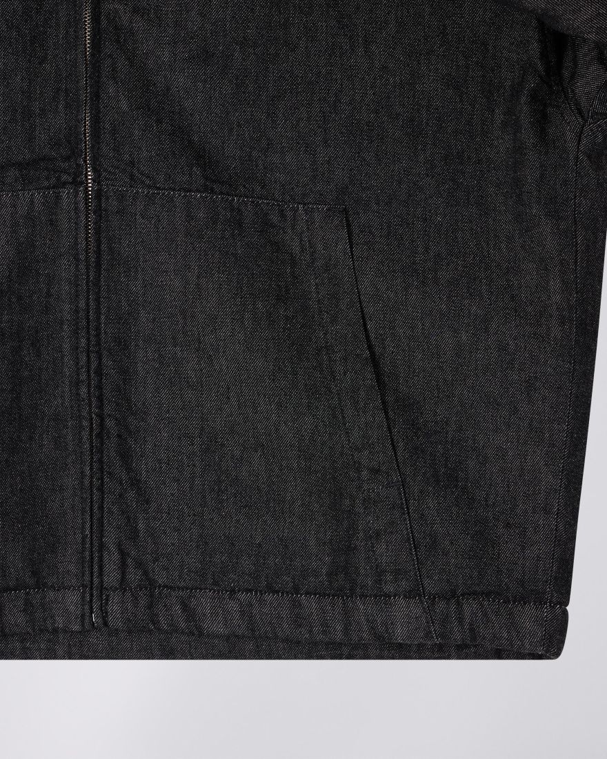 EDWIN Daimon Hooded Jacket Lined Black