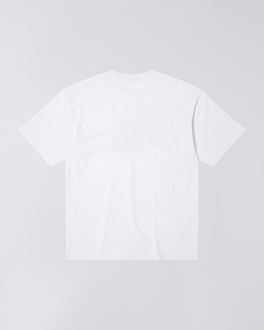 EDWIN High Life Low Levels Chest T-Shirt White