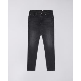 EDWIN Skinny Jeans - Kaihara Black x Black Stretch Denim - Black 