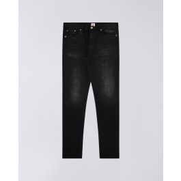 ◆SATUR◆ Selvage straight denim caviar black SA23FWMP26BK Men's 13.5 oz Gold Selvage Denim Super Slim Jean - Black