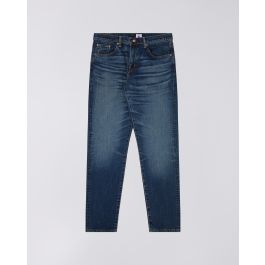 【EEUN】Grave Wash Denim Vintage Wash Wide Leg Jeans CJ319 - Korean Women's Fashion