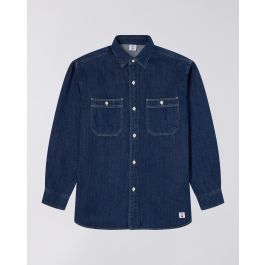 トップス euro vintage shirt COMMUNE WORKS SET Universal Works Road Shirt Hendrix Beach Stripe Pale Blue