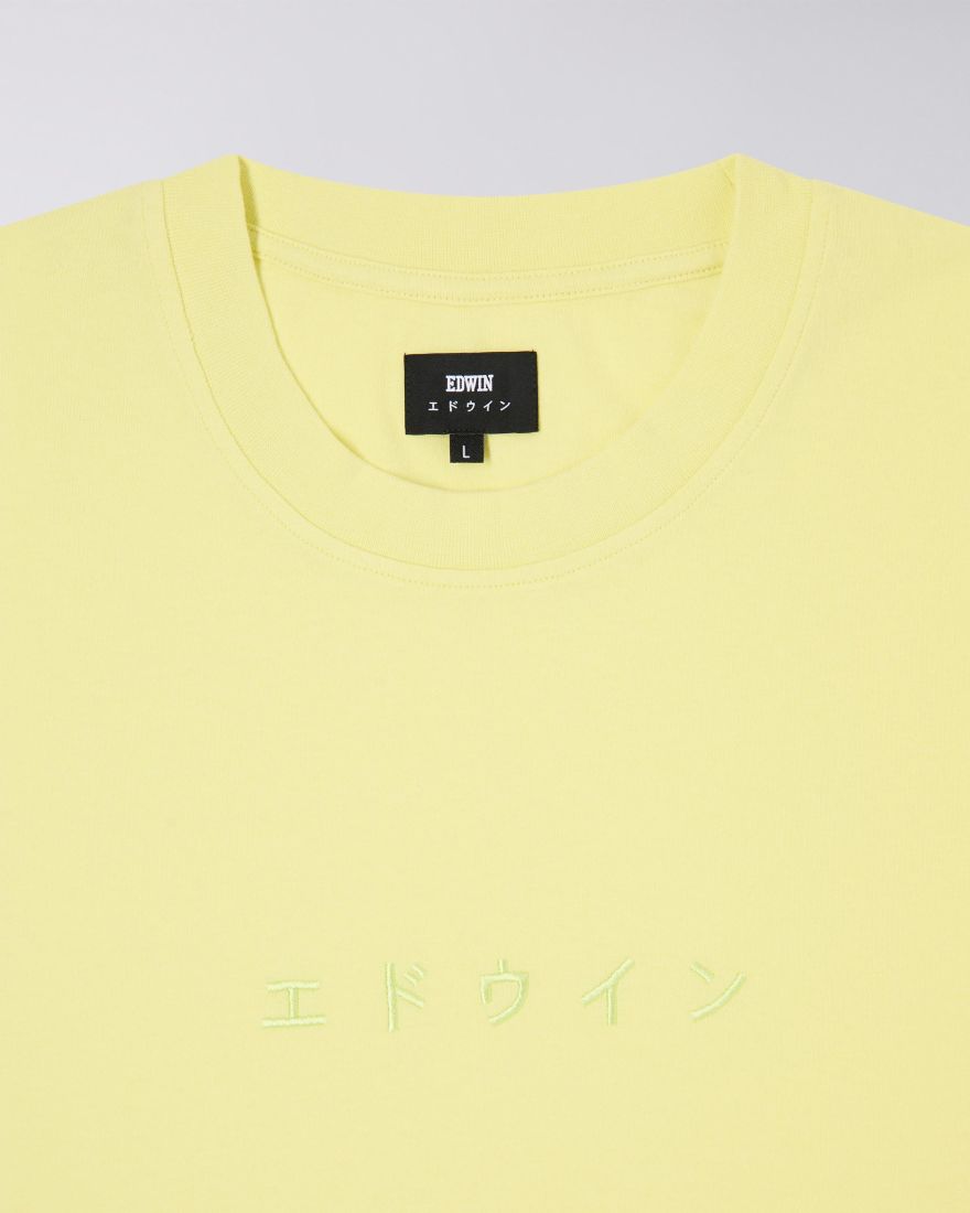 Katakana Embroidery T-Shirt