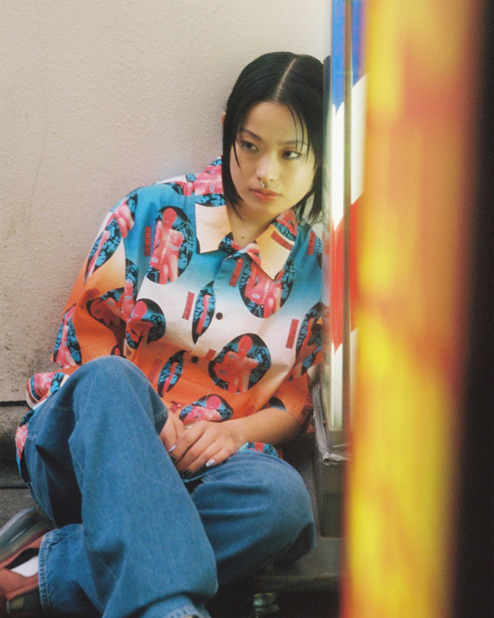 EDWIN Spring Summer 2024 Pinku Eiga Shirt SS Tokyo Japan Womenswear editorial