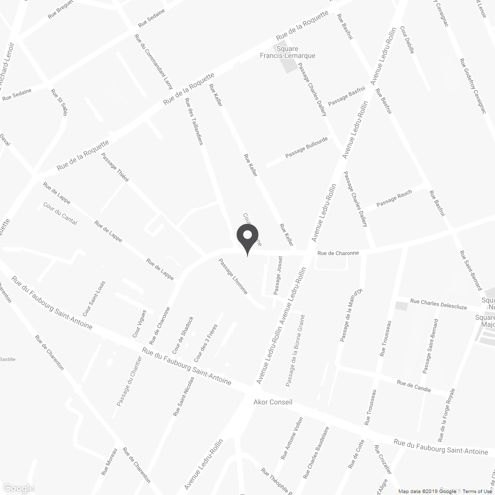 Map of EDWIN Store Paris