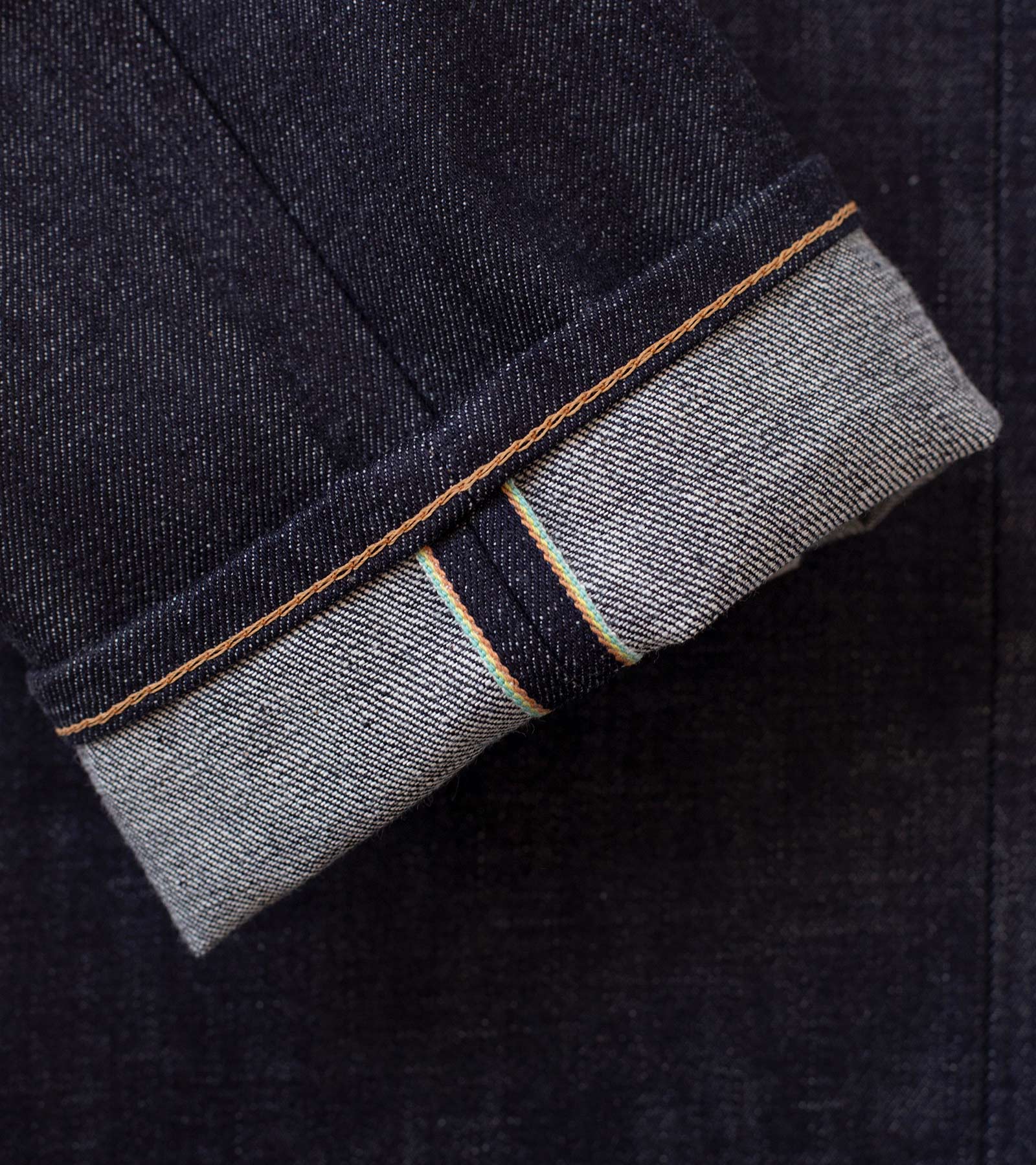 13.4oz heavy weight 100% cotton retro selvedge denim fabric